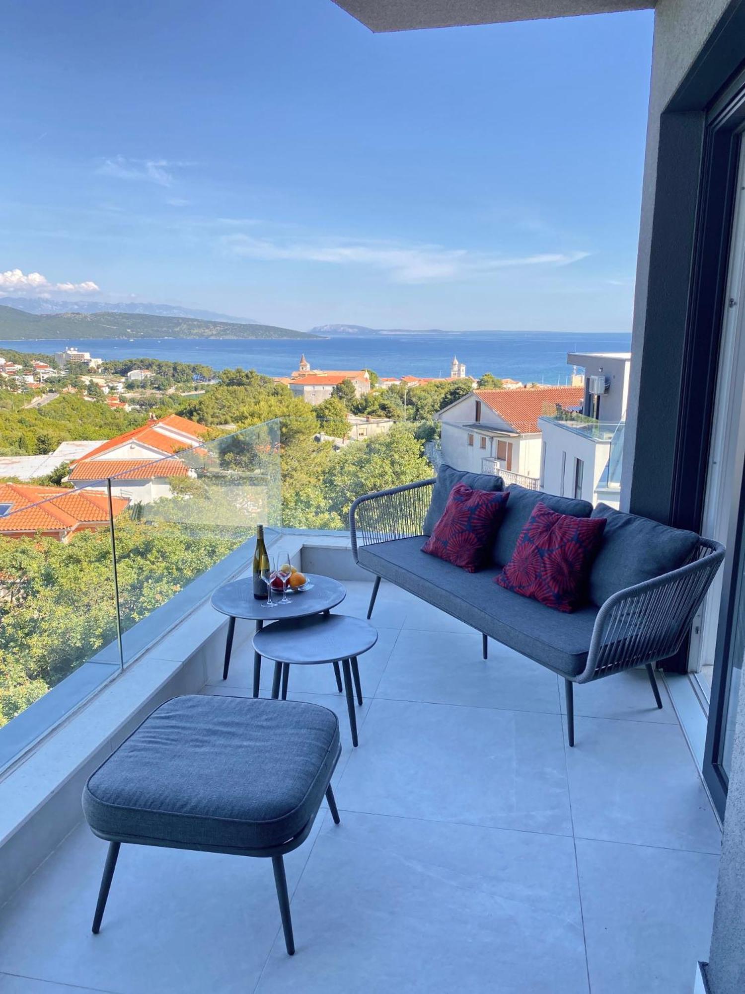 Appartamento 4Star Seaview Penthouse Krk Krk Town Esterno foto