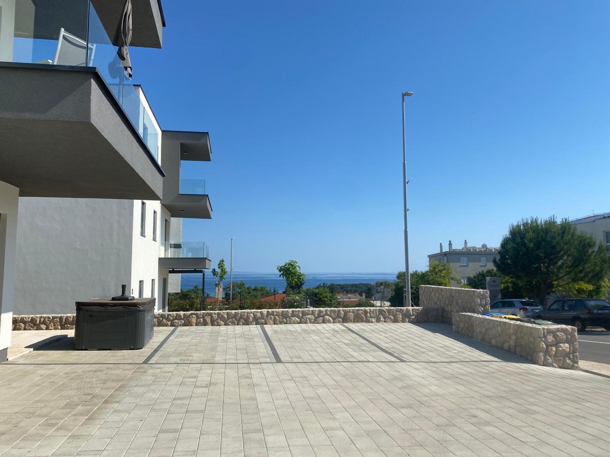 Appartamento 4Star Seaview Penthouse Krk Krk Town Esterno foto